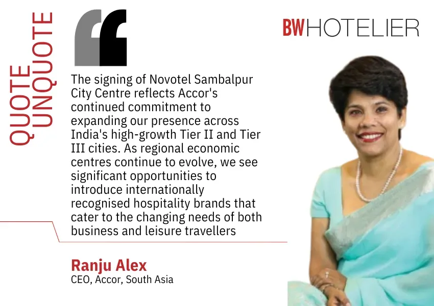 Accor Signs Novotel Sambalpur City Centre to Open in 2031
