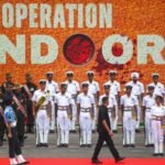 Indian Armed Forces personnel in training exercise