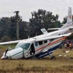 Private aircraft makes crash landing in Odisha's Rourkela; 6 people injured