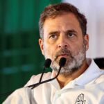 Congress party leaders gathered in a meeting